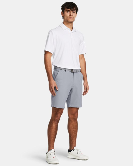 Men's UA Matchplay Tapered Shorts in Gray image number 2